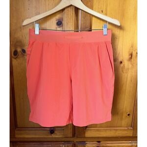 Lululemon Shorts Men's M Orange License to Train Linerless Unlined Pockets 7.5"